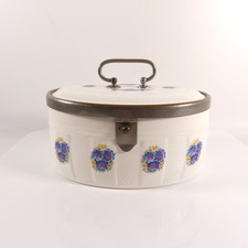 Art Deco Keramik Deckeldose -