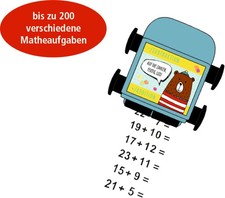 Rechen roll stempel - rechen, mathe