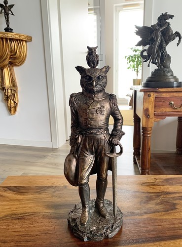Figur eule 38cm uhu - 38cm,