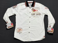 Camp David Muscle Fit Special Edition  M Deutschland Hemd Fussball Limited 7830