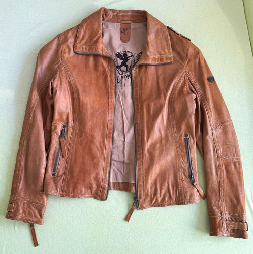 Gipsy damen lederjacke braun - damen,