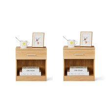 2er Nachttischset Nachtschrank