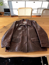 Aero Leather Veste de Rallye UK Sz 46 / EU56 brown Shell Cordovan