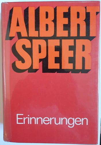 Albert speer erinnerungen - speer,