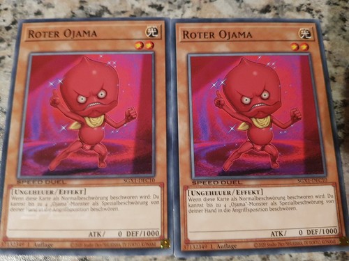2 roter ojama - yu-gi-oh!,