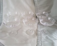 6 Sektschalen, Sektgläser