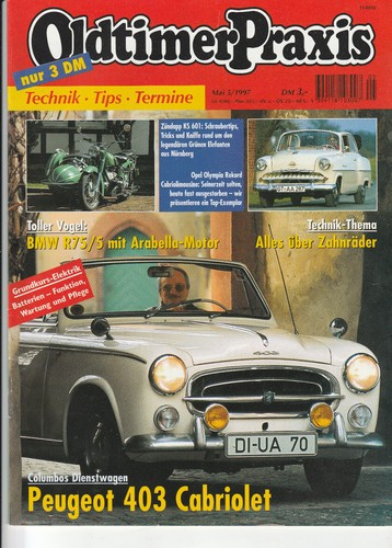 Oldtimer praxis 1997 - praxis,