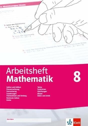 Arbeitsheft mathematik - arbeitsheft, 8