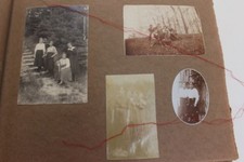 Lot Fotos ~1915 Frauen Reformkleider Jugendstil Kleid Ausflug Bamberg original