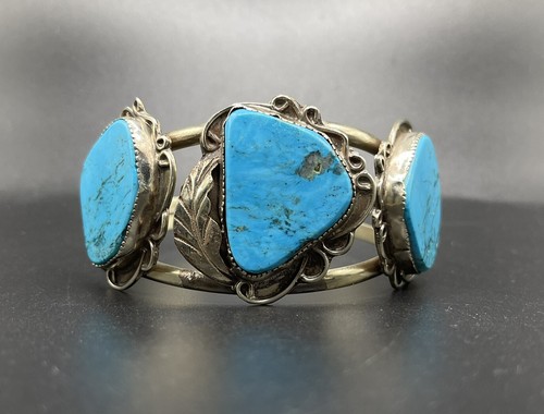 Vintage silber armreif - vintage, xl