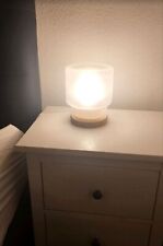 Ikea Sinnerlig Tischlampe Tischleuchte Ilse Crawford Unikat frostet Glas Kork ❤️
