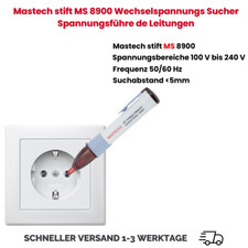 Mastech stift MS 8900 Wechselspannungs Sucher Spannungsführe de Leitungen