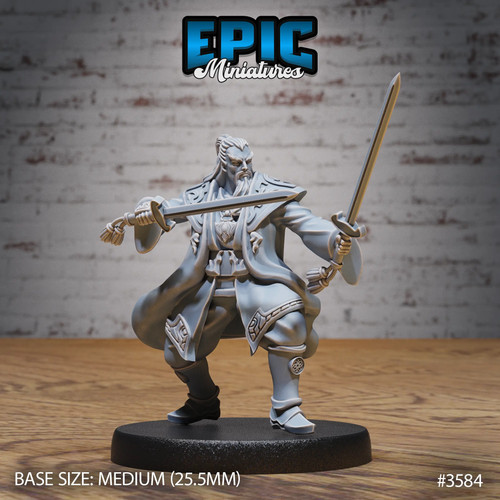 Miniature blade master - d&d,