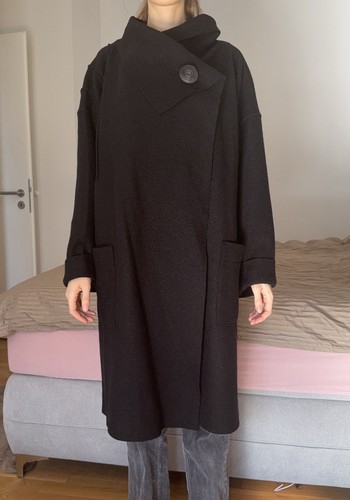 Damen mantel schwarz - damen,