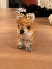 Vintage Fuchs, Vermutlich Steiff, Vorkriegszeiten,  ohne Knopf und Fähnchen