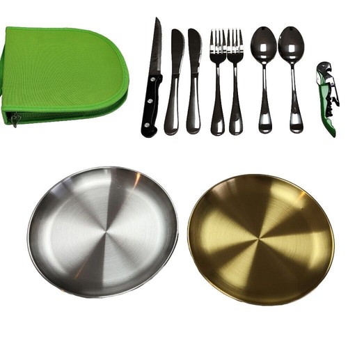 Camping dinnerware set - dinnerware, 2