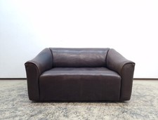 De Sede ds 47 Zweisitzer Designersofa Echtledersofa Couch Vintage Funktion #0511