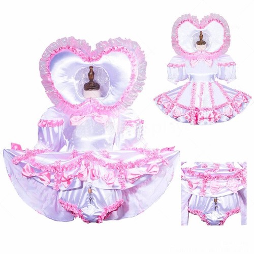 Sissy girl maid lockable - girl, pink