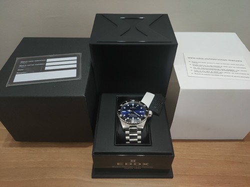 Edox skydiver 70s date - edox,