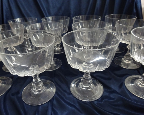 12x sektschale bleikristall - 12x,