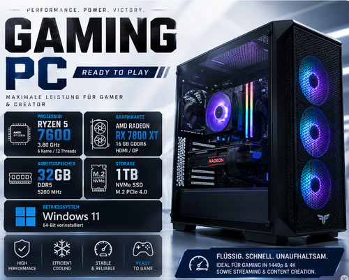 Gaming ryzen 5 - gaming, pc