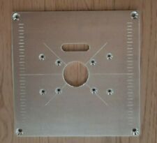 Frästisch Einlegeplatte Befestigungsplatte Oberfräse Makita RT0700,RT0702,DRT50Z