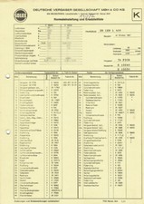 Datenblatt / Einstellen Solex 34 PICB Vergaser / Mercedes LKW 408 Ersatzteile