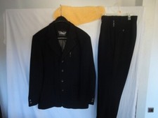 Herren Anzug Gr 48 modern classic schwarz