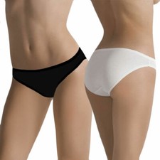 6x DAMEN SLIPS BAUMWOLLE