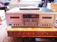 Yamaha KX-W952 Titan Doppelkassettendeck Mit System Fernbedienung und Anleitung