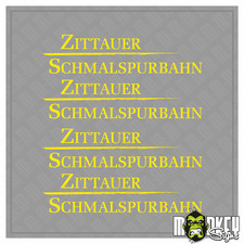 LGB 4-teiliges Aufkleber Spur