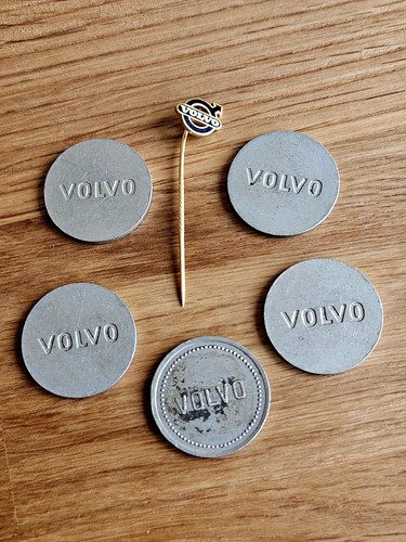 Vintage volvo pin medaille - volvo,
