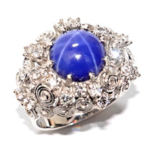 Ring Gold Sternsaphir