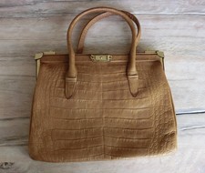 Vintage Krokodil-Leder