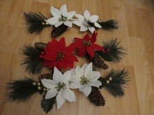 Weihnachts deko Kunstblume Girlande Tischdeko