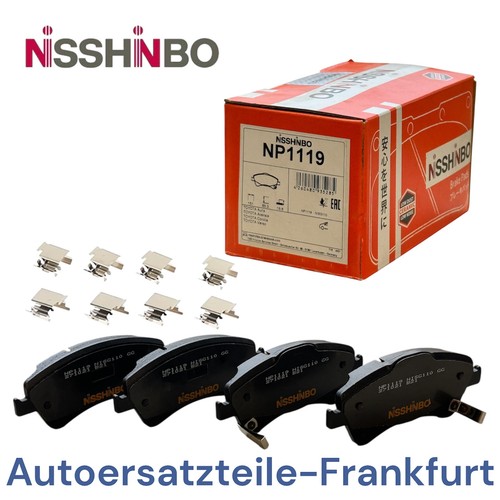 Nisshinbo bremsbeläge vorne - nisshinbo,