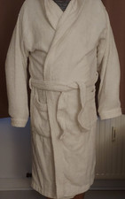 weißer Bademantel Gr. XL 100% Baumwolle, unisex