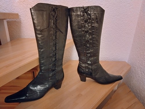 Damen stiefel schwarz - damen,