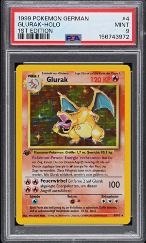 Pokemon glurak holo - pokemon, basis-set