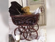 antiker Puppenwagen im victorianischen Stil - Sammler-Stück