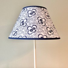 Lampenschirm Rund E27 Blau