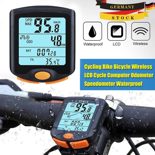 Funk fahrradcomputer lcd - fahrradcomputer,