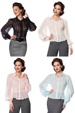 Sexy vintage bluse transparent - vintage,