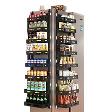 Aufbewahrung über Tür Organizer Küche 8 Ebenen hängendes Aufbewahrungsregal Wandmontage UK