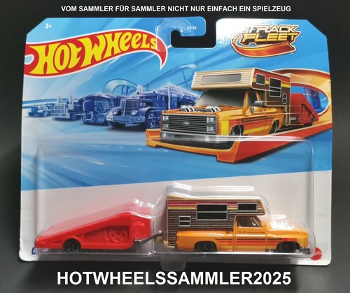 Hot wheels track fleet chevy - hot, "chevy