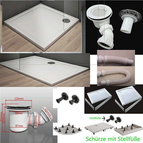Quadrat rechteck duschtasse - quadrat/rechteck,