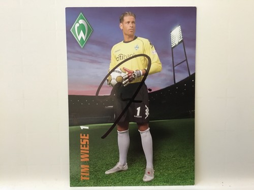 Autogrammkarte tim wiese - tim,