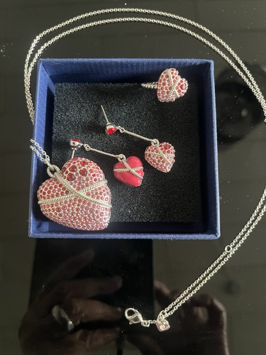 Swarovski schmuckset herz - schmuckset,