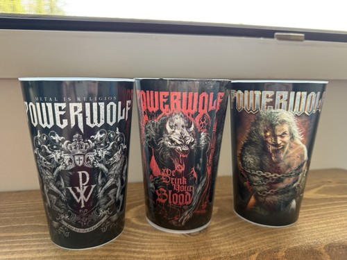 Tourbecher powerwolf - 3x,