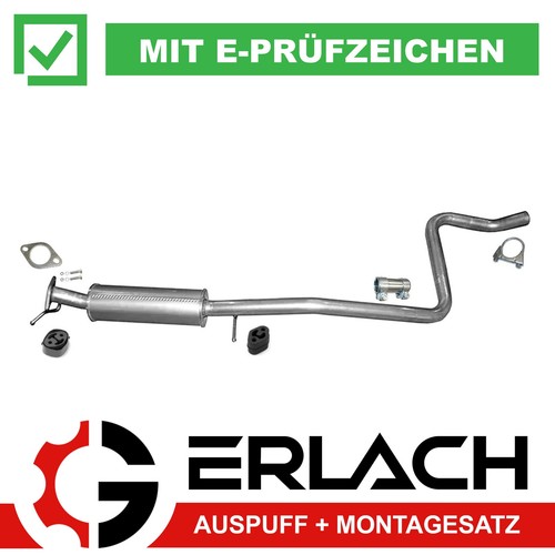 Mittelschalldämpfer für ford - mittelschalldämpfer,